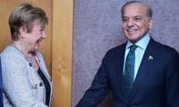 IMF chief backs Pakistan's reform drive in talks with PM Shehbaz at UNGA