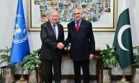 UN Chief Hails Pakistan’s Diplomatic Efforts To Promote Mideast Peace